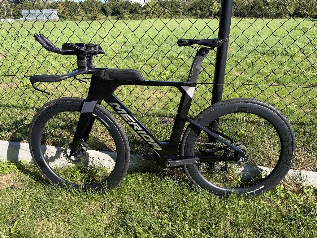 Merida Timewarp Triatlonfiets maat S, Ophalen, Zo goed als nieuw, Carbon