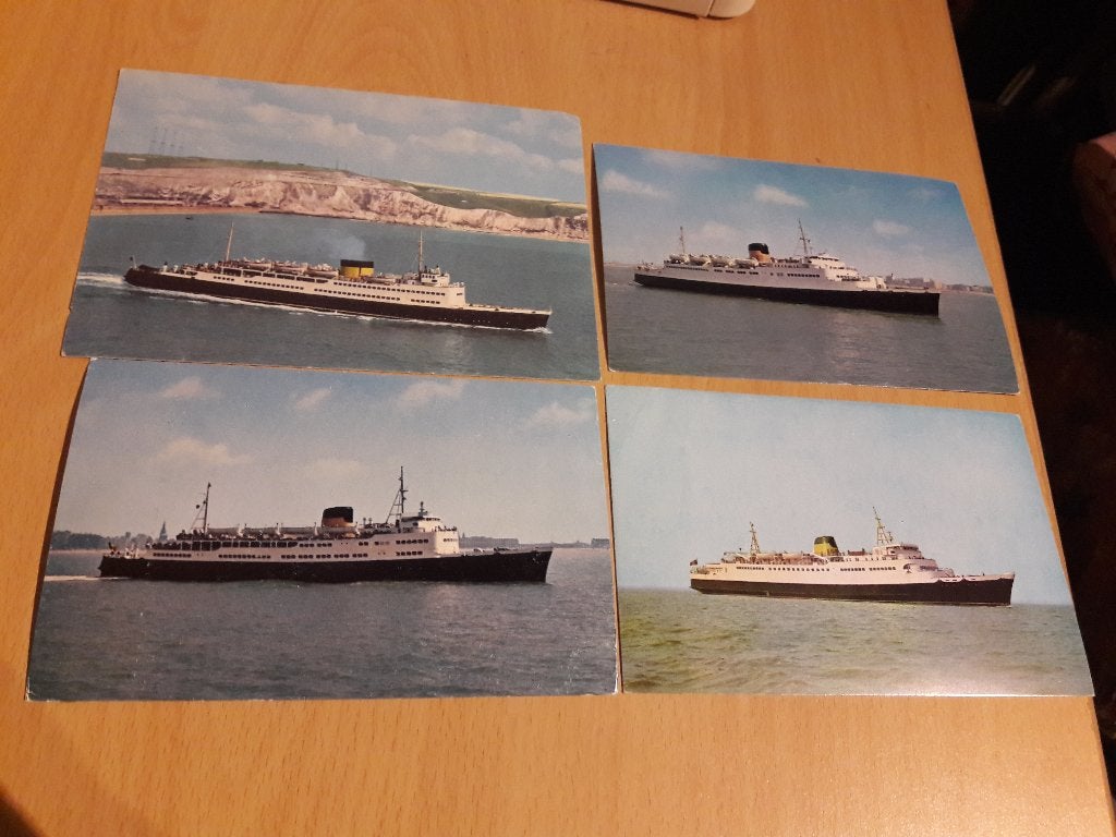 Oude postkaarten Oostende - Dover, Enlèvement ou Envoi, 1960 à 1980, Non affranchie, Véhicule