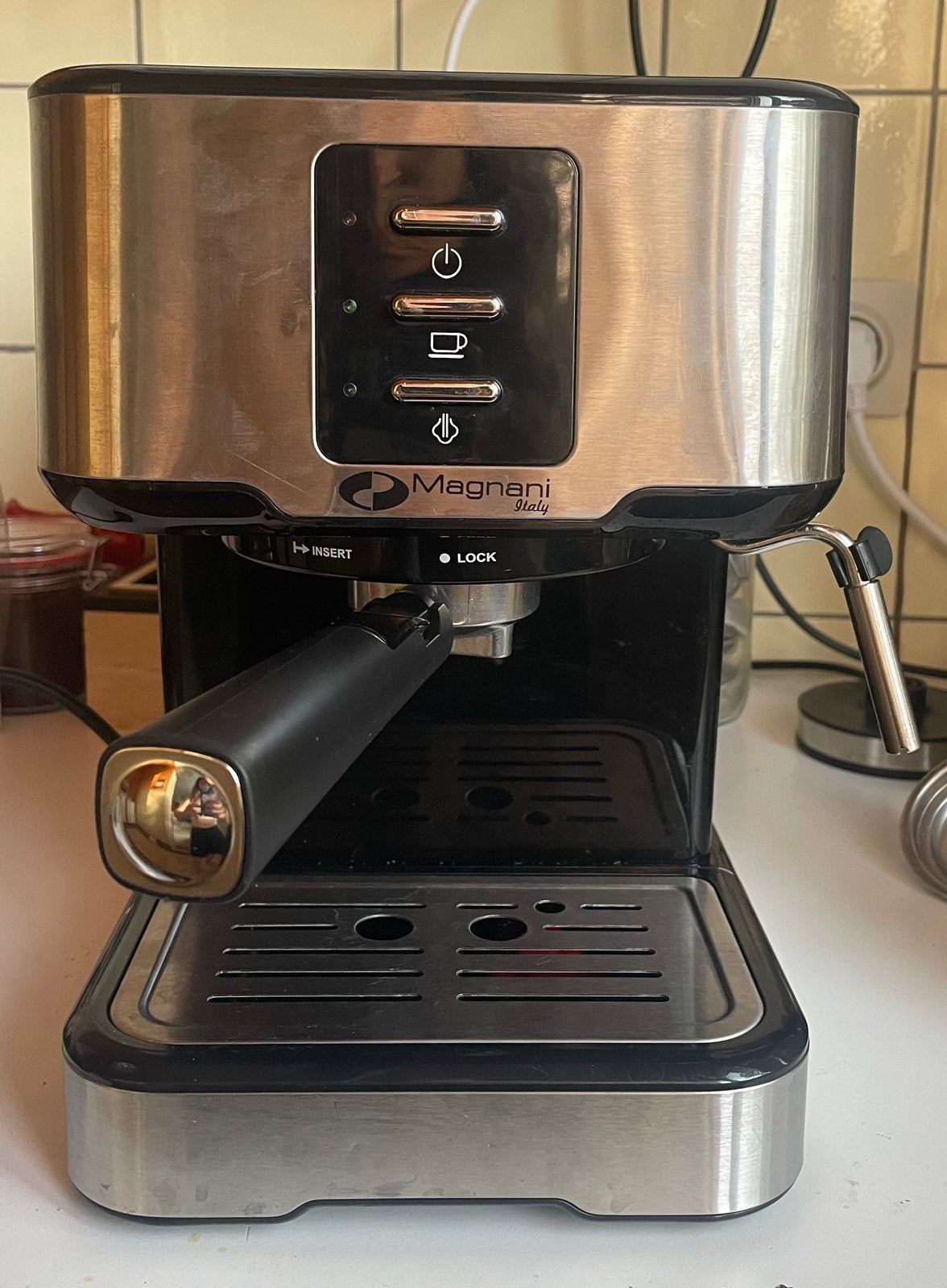 Magnani espressomachine, Electroménager, Café moulu, Machine à espresso, Réservoir d'eau amovible, Enlèvement