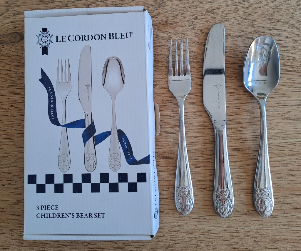 Le Cordon Bleu - kinderbestekset beertjes, Enlèvement ou Envoi, Utilisé