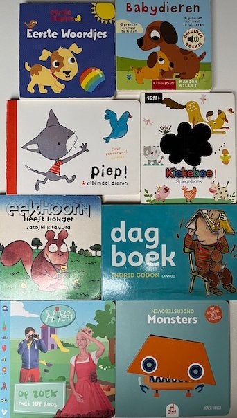 Eerste boekjes  -  voorleesboekjes, Enlèvement, Comme neuf, 2 à 3 ans