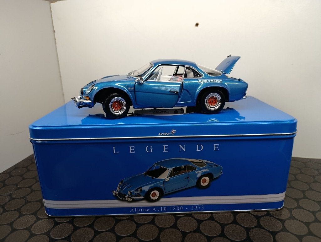 Renault Alpine A110 1800 1973 Solido  1/18, Hobby en Vrije tijd, Modelauto's | 1:18, Ophalen of Verzenden, Nieuw, Auto, Solido