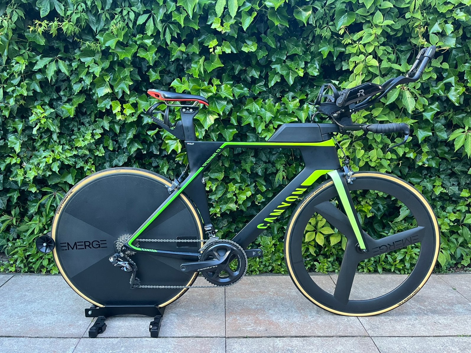 Canyon Speedmax Di2 CF 8.0 M, Fietsen en Brommers, Ophalen, Zo goed als nieuw, Carbon