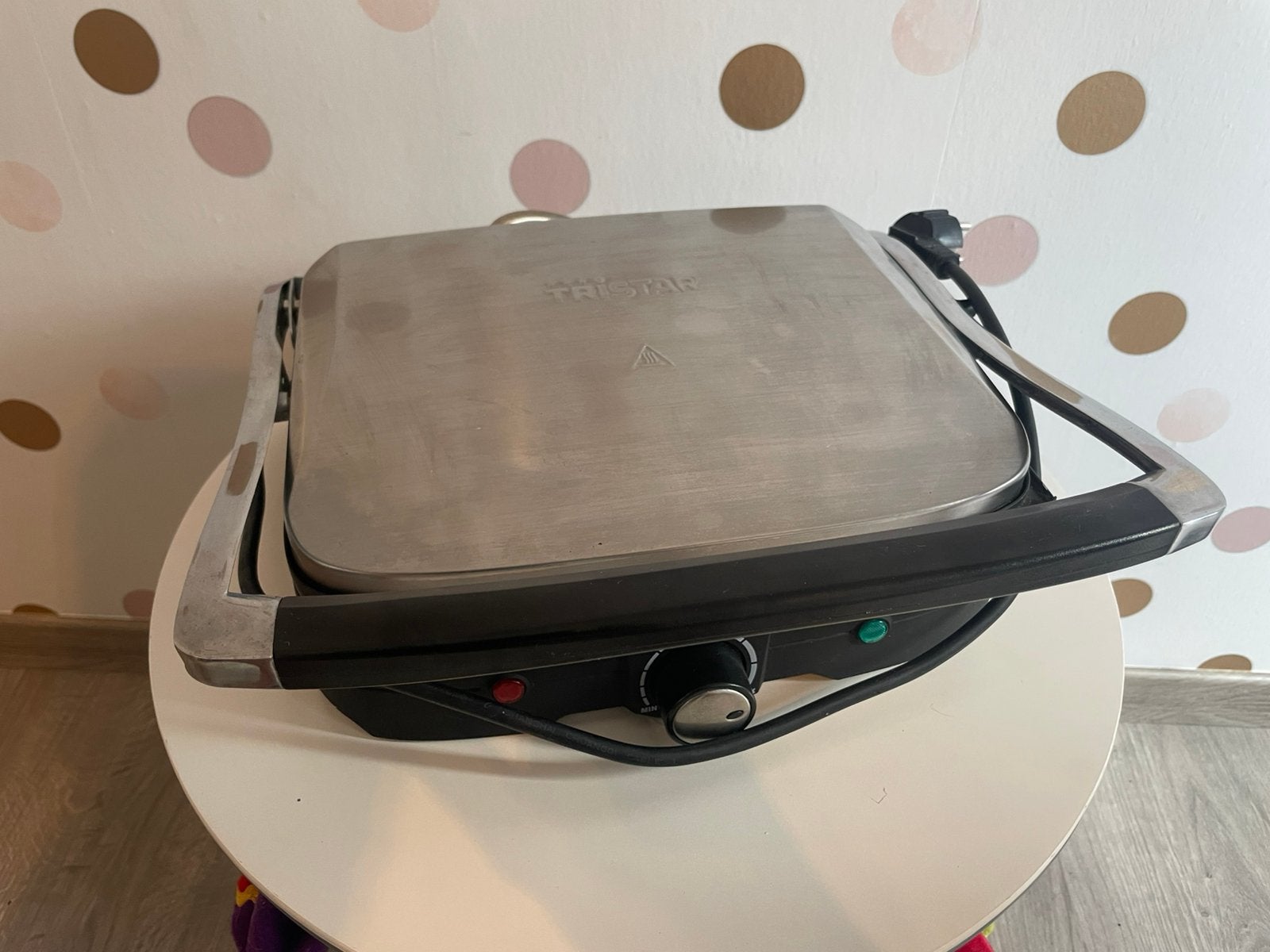 Tristar panini grill, Ophalen of Verzenden, Zo goed als nieuw