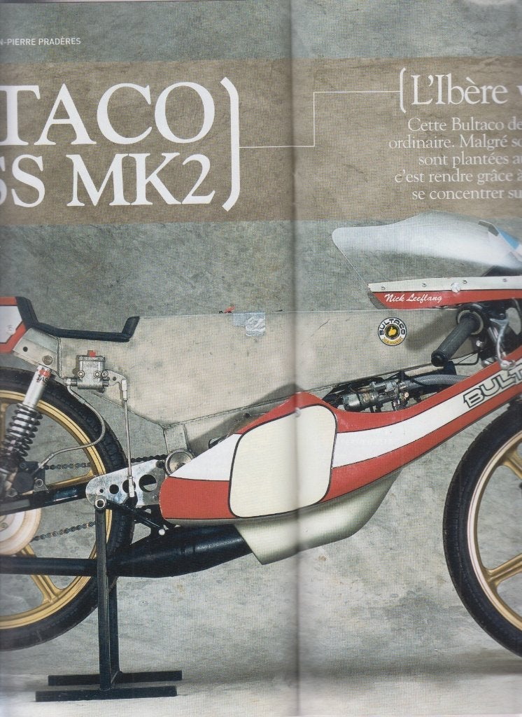 Moto Bultaco 50 TSS MK2 Grand Prix compétition collection, Verzenden, Gelezen