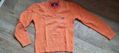oranje trui van Scapa Sports met V-hals maat smal, Scapa Sports, Oranje, Ophalen of Verzenden, Maat 36 (S)