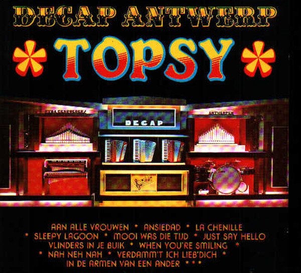 Decap Organ Antwerp -  Topsy, Cd's en Dvd's, Ophalen of Verzenden