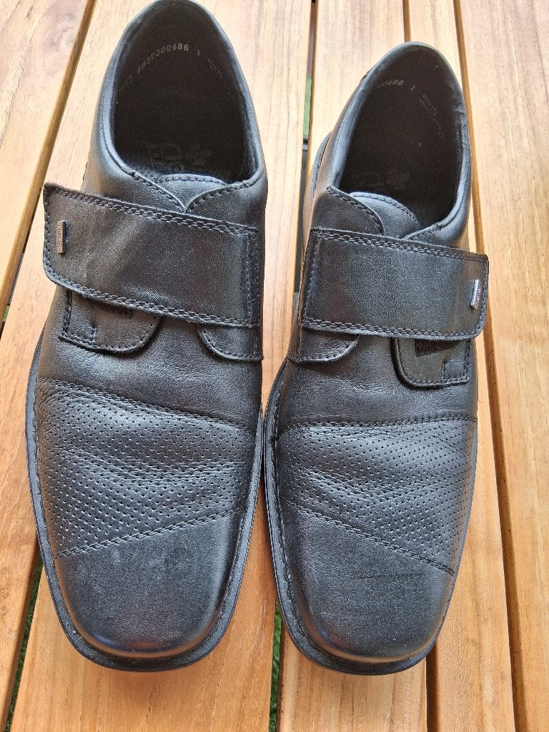 1 PAIRE DE MOCASSIN (NOIRE) EN CUIR HOMME., Kleding | Heren, Schoenen, Ophalen, Zwart, Nieuw, Espadrilles of Moccasins