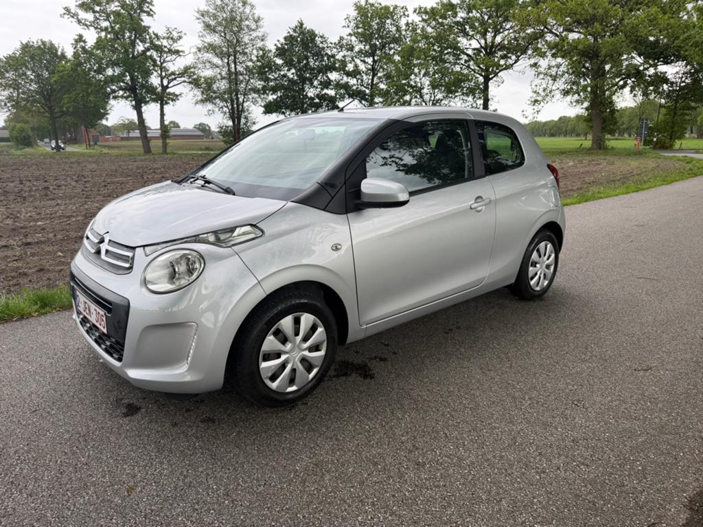 Citroën C1 1.0 VTi (9 250 km), Autos, Citroën, Argent ou Gris, Achat, Euro 6, Entreprise