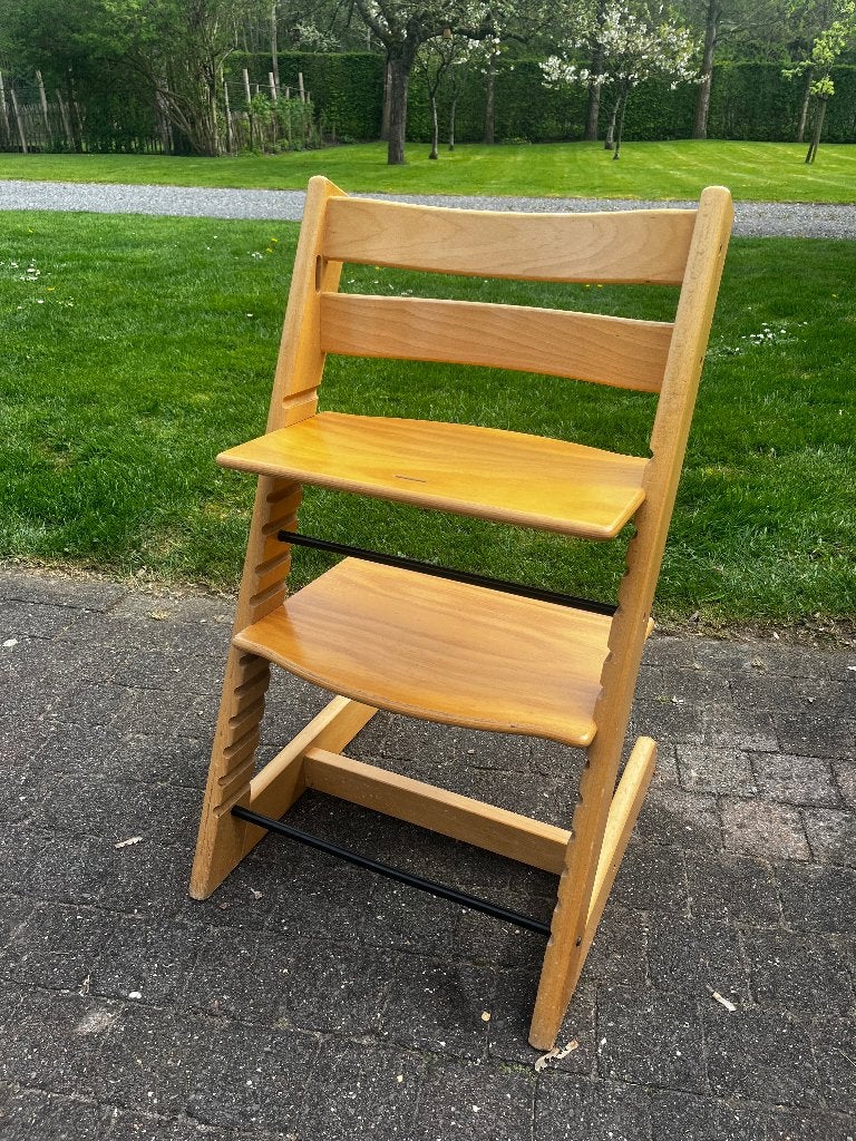 Tripp Trapp Stokke, Kinderen en Baby's, Kinderstoelen, Ophalen, Gebruikt, Meegroeistoel, Aanschuifbaar