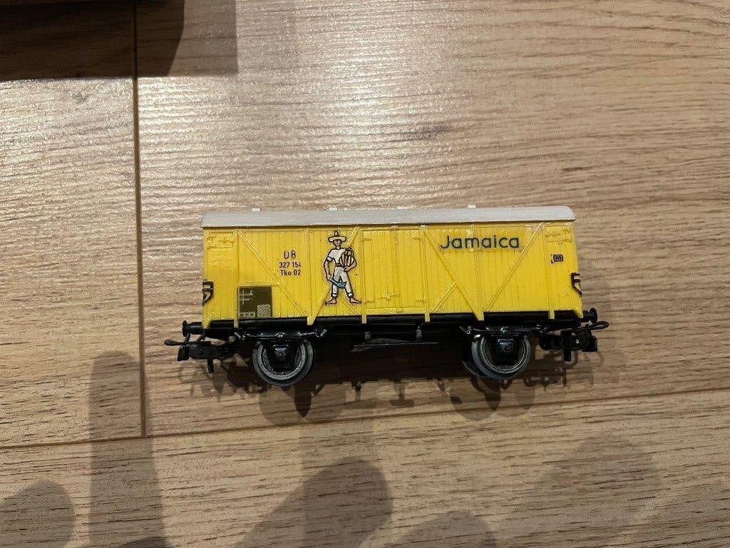 Marklin 4509.5 wagon db bananenwagen geel, Ophalen of Verzenden, Zo goed als nieuw, Wagon, Märklin
