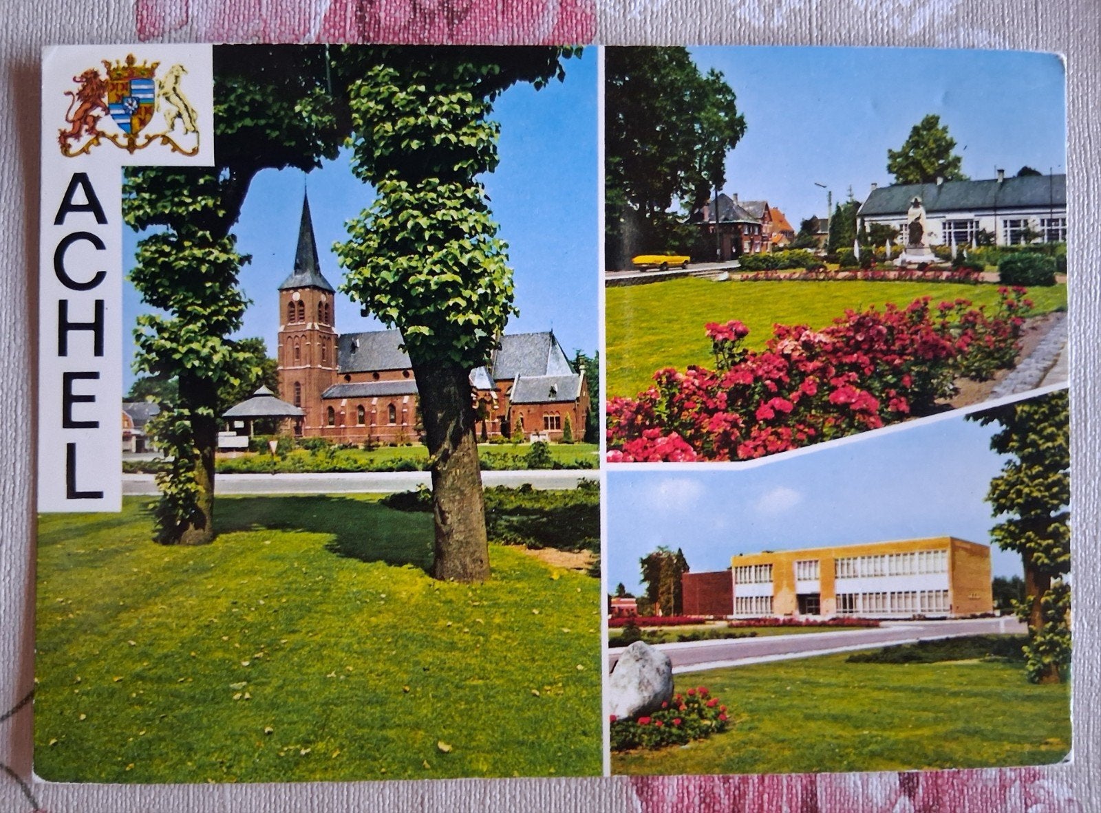 postkaart Achel, Ophalen of Verzenden