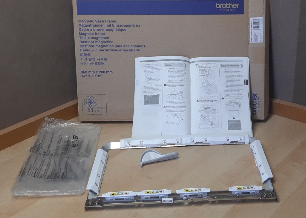 Brother Magneet borduurraam PRMS 360, Hobby en Vrije tijd, Borduren en Borduurmachines, Ophalen of Verzenden, Nieuw, Machineborduren