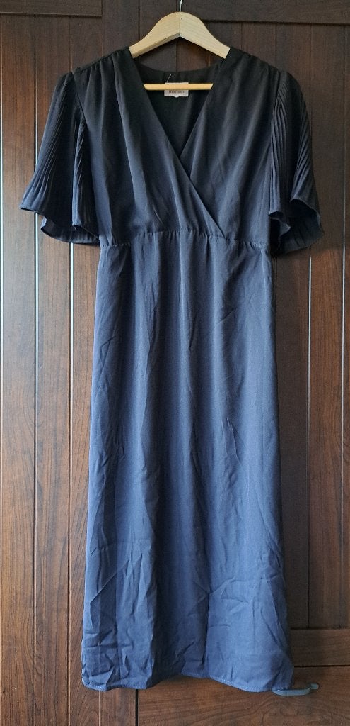 Zwarte jurk Atelier Maman in maat 46, Kleding | Dames, Verzenden, Maat 46/48 (XL) of groter, Nieuw, Jurk