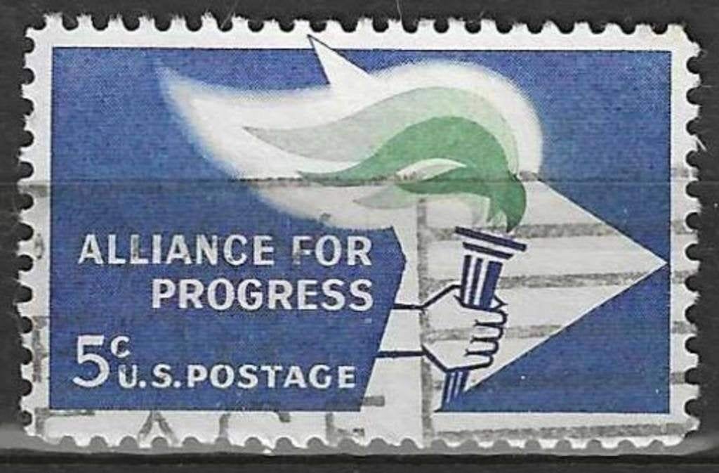 États-Unis 1963 - Yvert 749 - Accord commercial vec l' (ST), Timbres & Monnaies, Envoi, Affranchi, Amérique du Sud