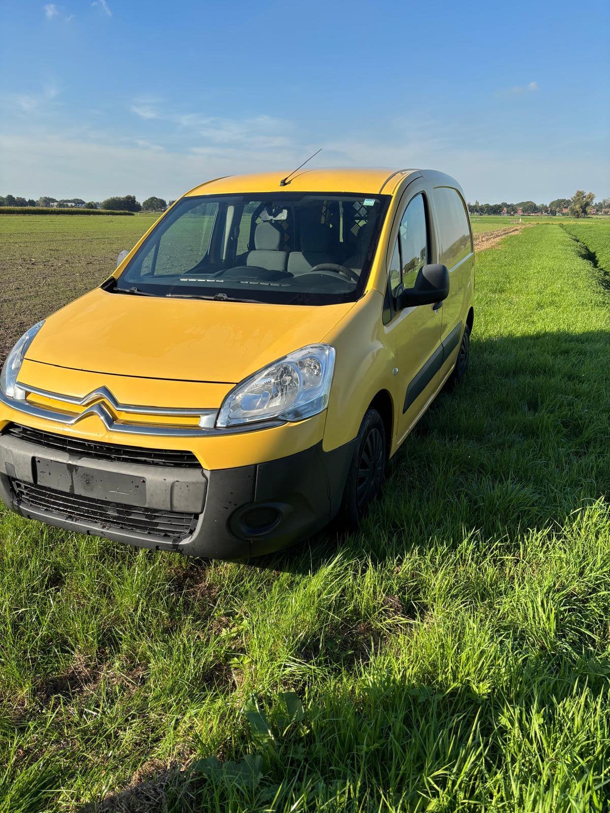 Citroën berlingo 3-zit, Auto's, Voorwielaandrijving, Stof, Zwart, 1600 cc