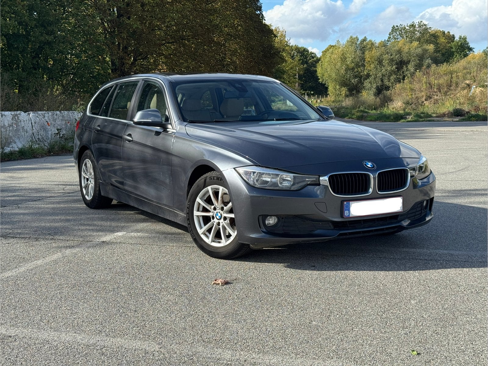 BMW 316d Touring - 2014 - All-Pano, Cruise, Auto's, Euro 5, Achterwielaandrijving, Beige, 4 cilinders