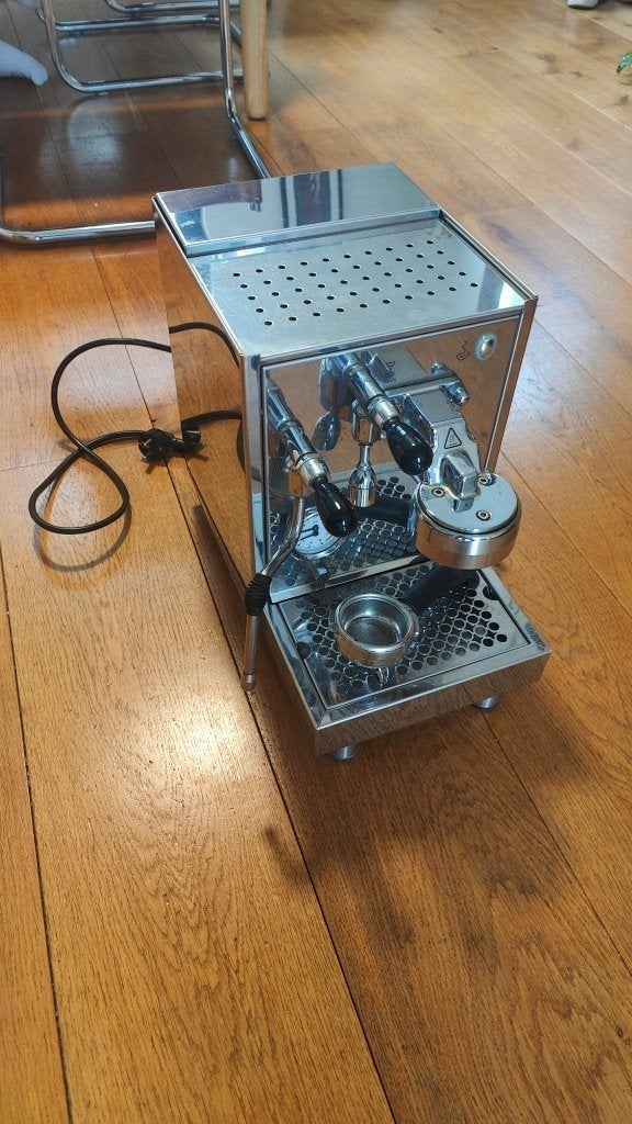 espressomachine, Elektronische apparatuur, Ophalen, Afneembaar waterreservoir, Espresso apparaat, Gemalen koffie