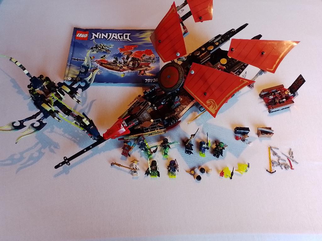lego 70738, Lego, Ophalen of Verzenden, Zo goed als nieuw, Compleet