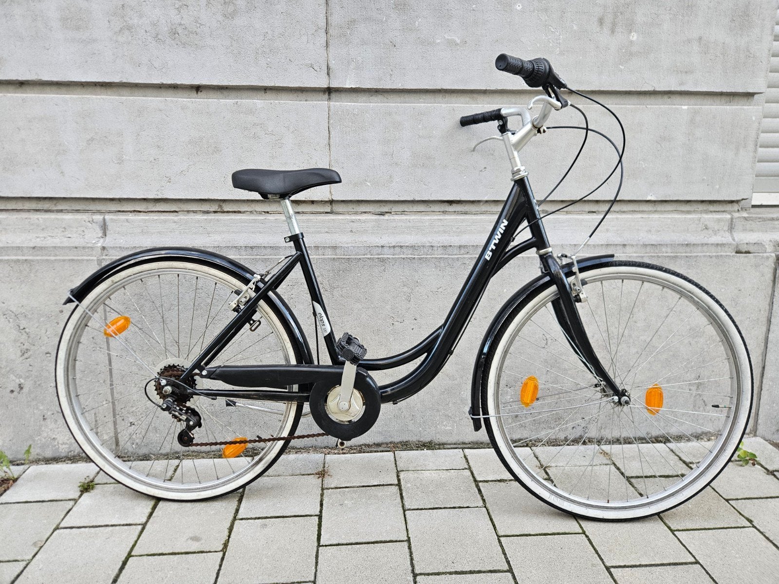Studentenfiets Vrouwenfiets BTWIN, Enlèvement, Vitesses