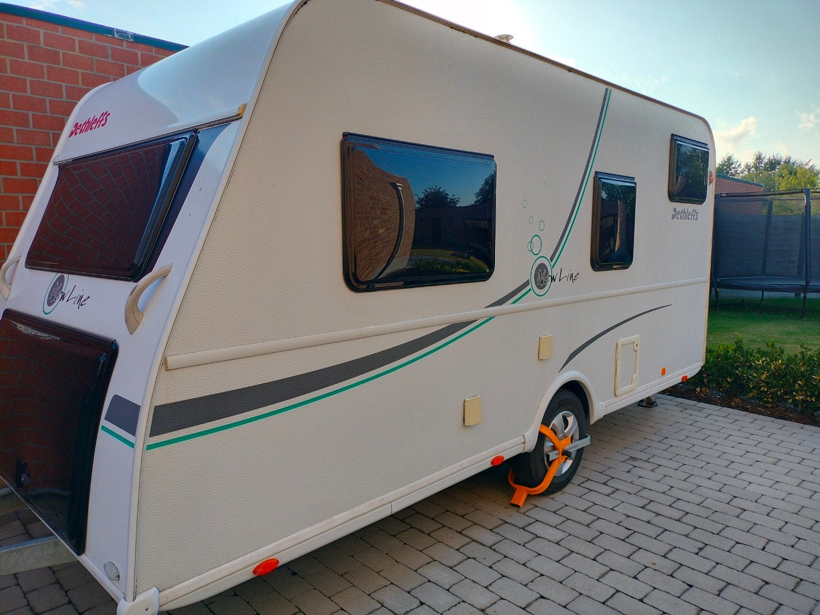 dethleffs new line 410 TK 2012, Caravans en Kamperen, Caravans, Rondzit, 750 - 1000 kg, Particulier, Tot en met 4