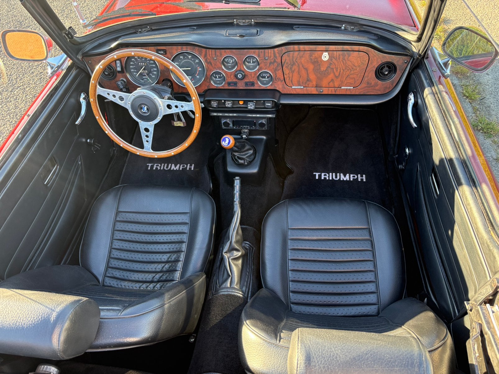 Triumph tr6 1974 tres propre pas de frais a prevoir ct ok, Auto's, TR6, Bedrijf, Te koop