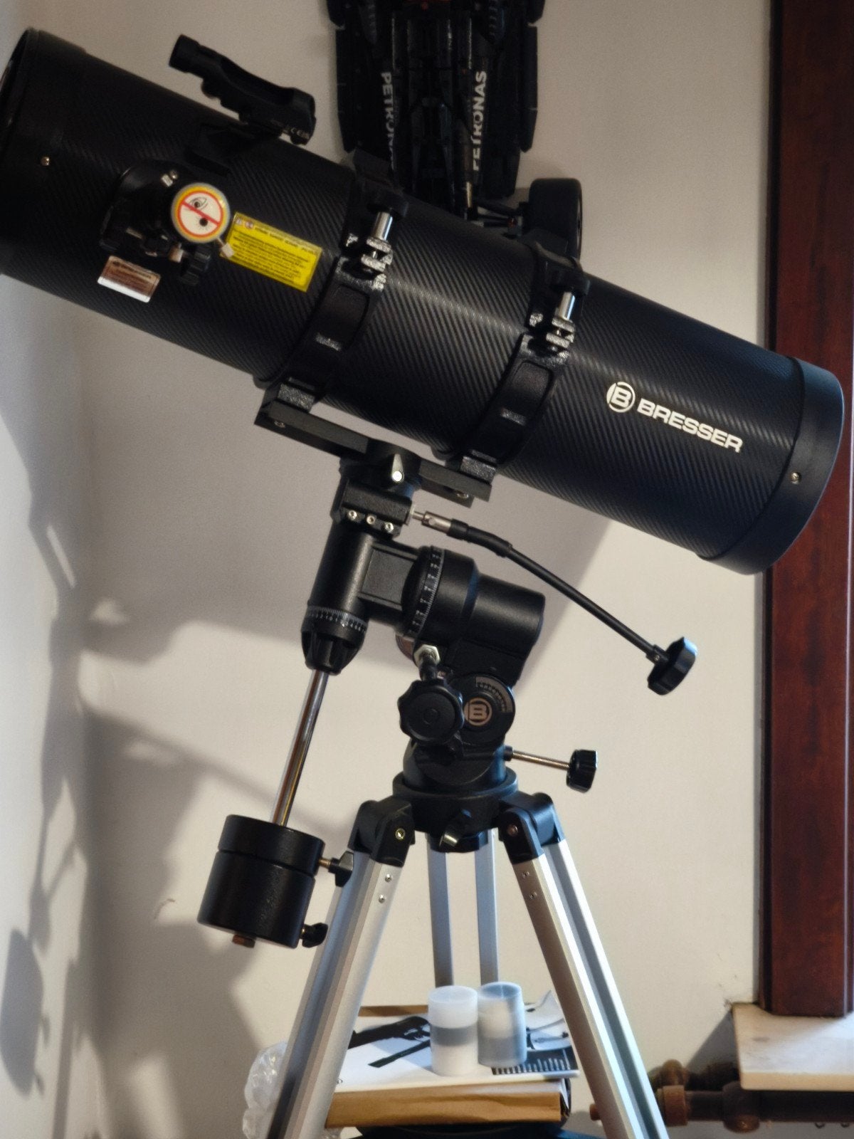 télescope, Ophalen