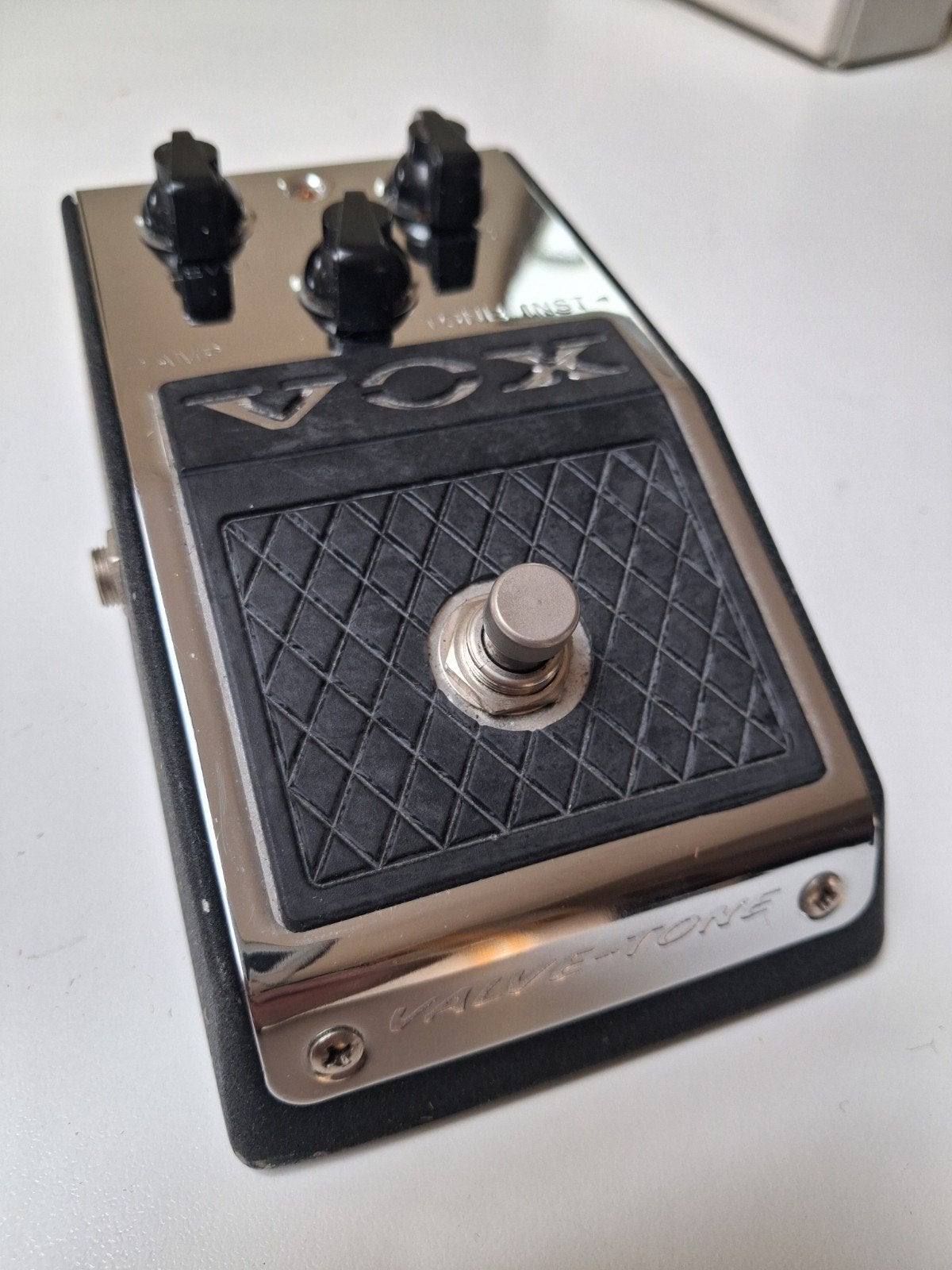 vox valve-tone V830 distortion booster, Muziek en Instrumenten, Effecten, Ophalen of Verzenden, Gebruikt, Distortion, Overdrive of Fuzz