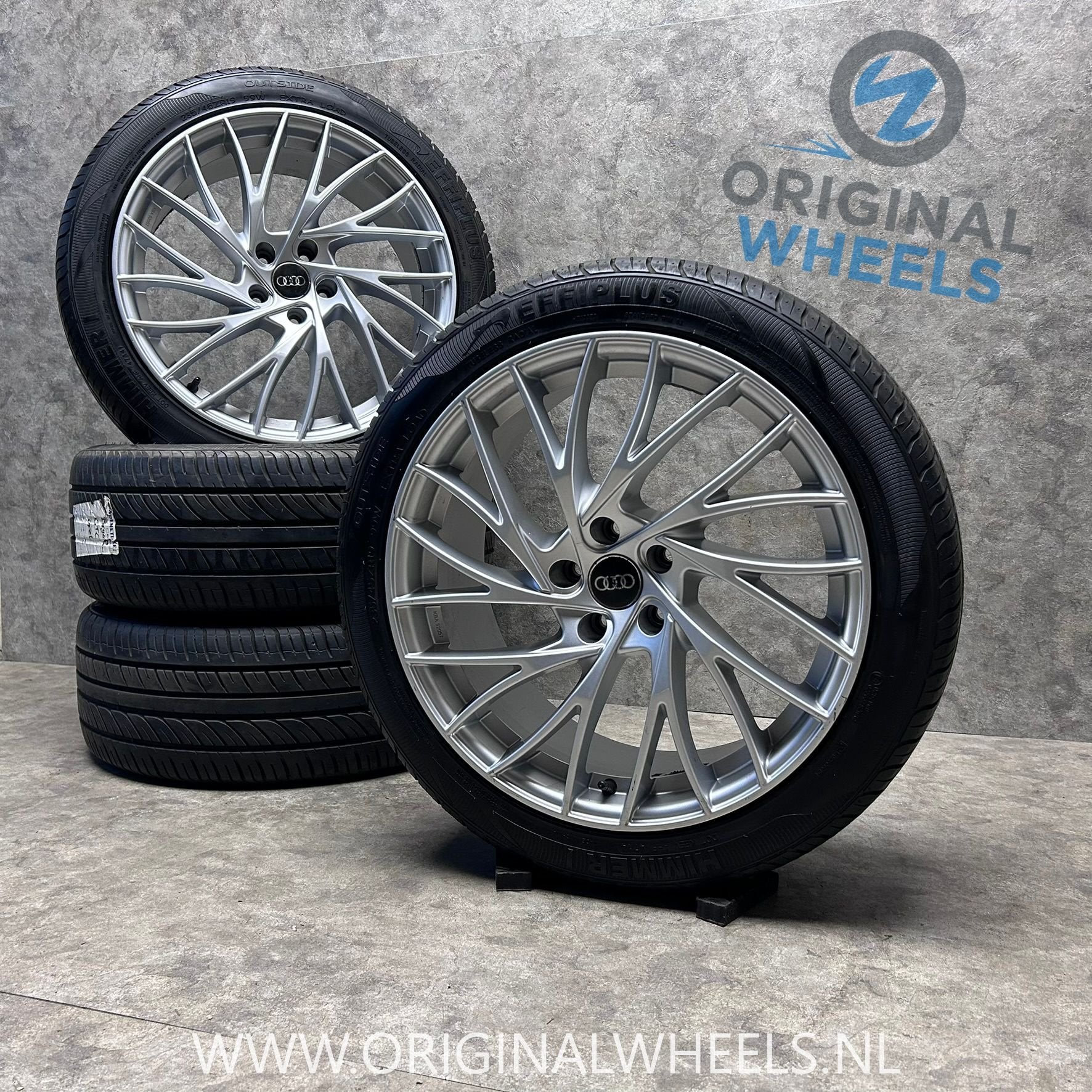 19 inch GMP Enigma velgen + zomerbanden Audi A6 A7 KBA 52057, Pneus et Jantes, Véhicule de tourisme, Pneus été, -