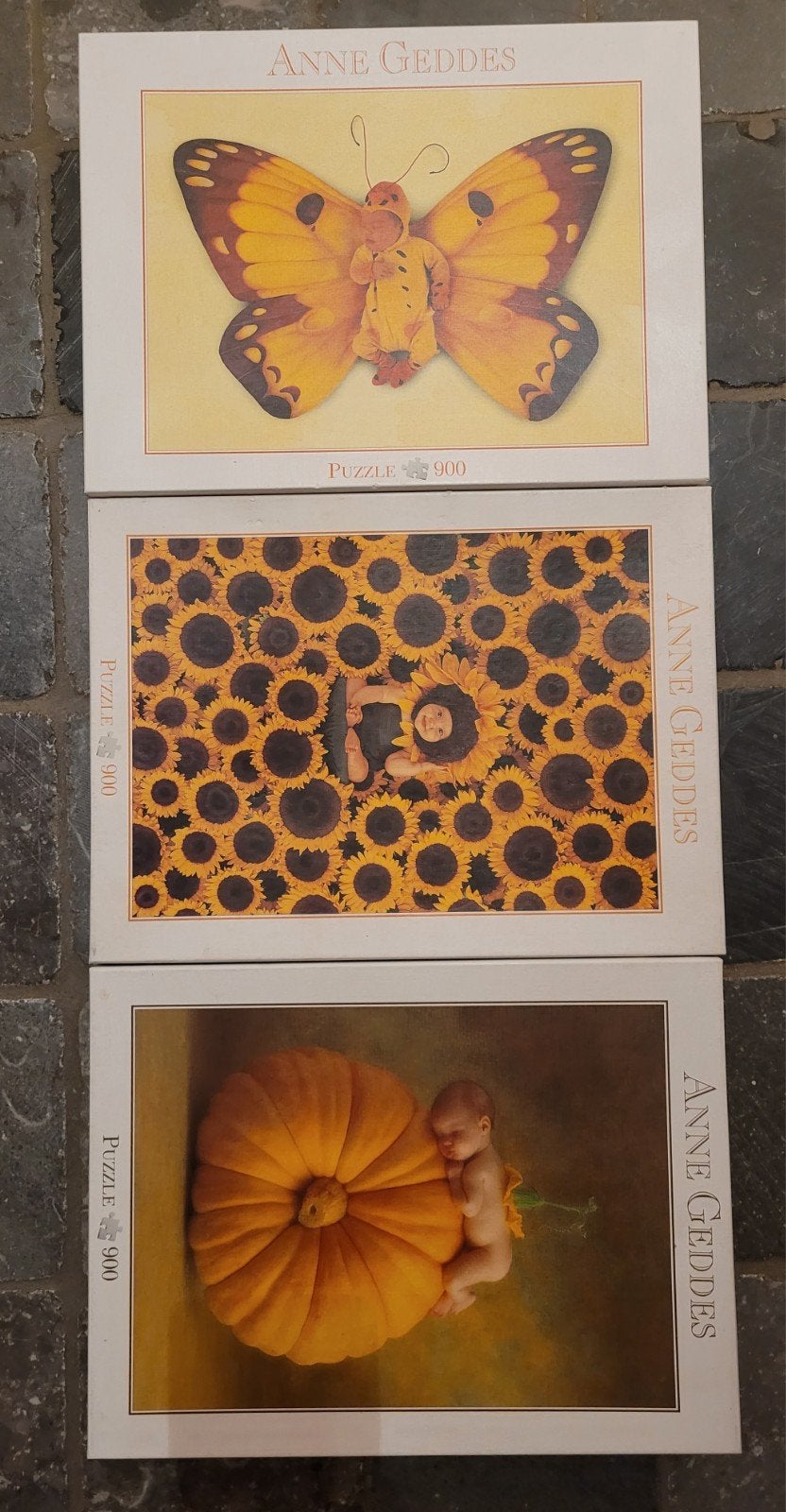 Anne Geddes puzzel, Enlèvement, 500 à 1500 pièces, Utilisé, Puzzle