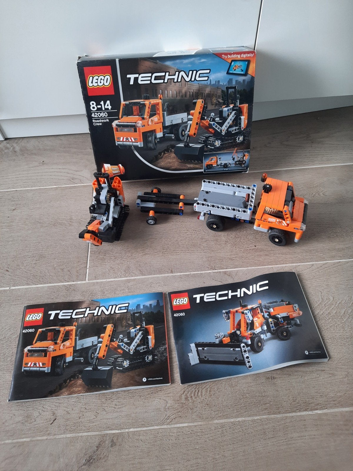Lego tecnic 42060, Lego, Ophalen of Verzenden, Complete set, Compleet