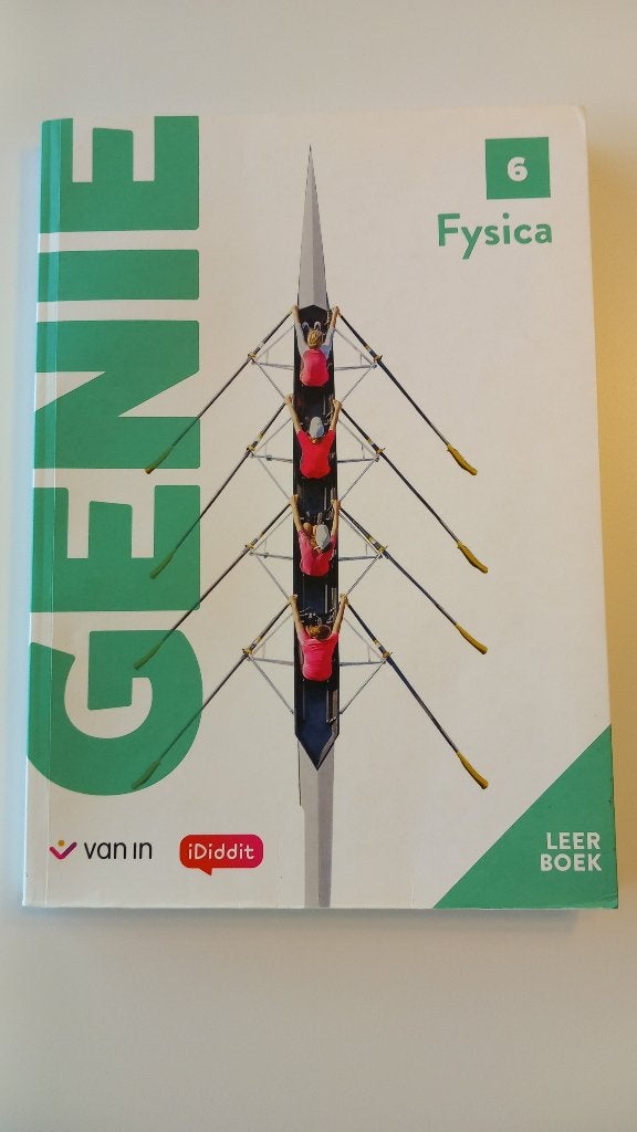 Leerboek Genie fysica 6 Van In, Neuf, Physique, Secondaire, Enlèvement