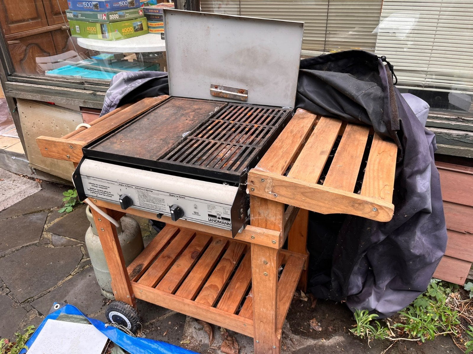 Barbecue gaz, Enlèvement