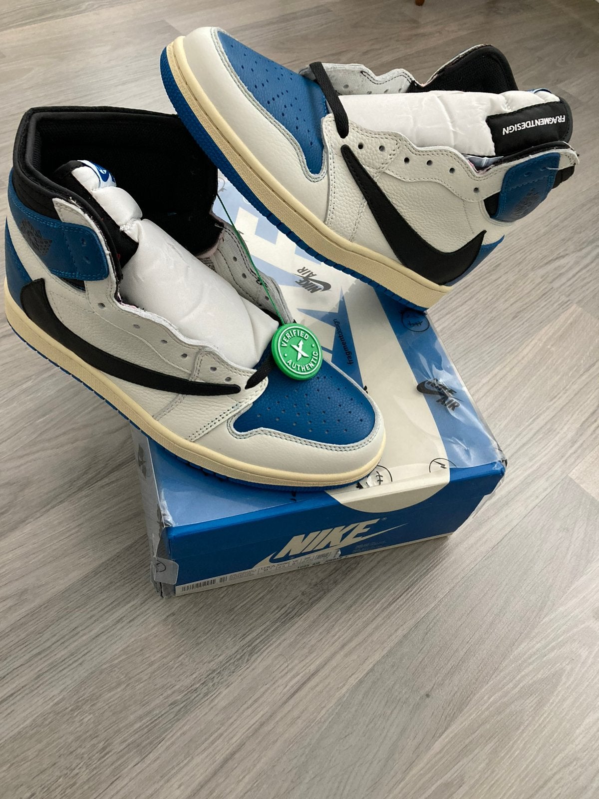 Fragment de Travis Scott pour Nike Air Jordan 1, Enlèvement ou Envoi, Comme neuf