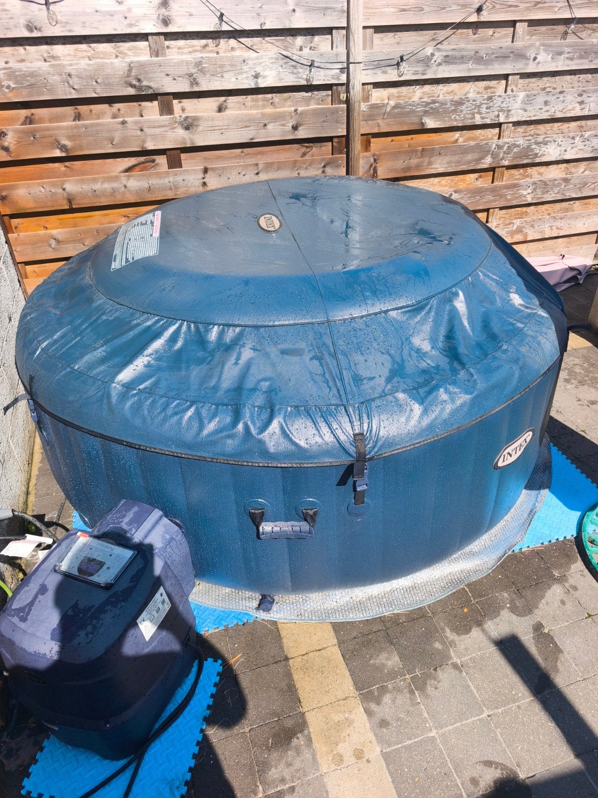 jacuzzi intex, Enlèvement