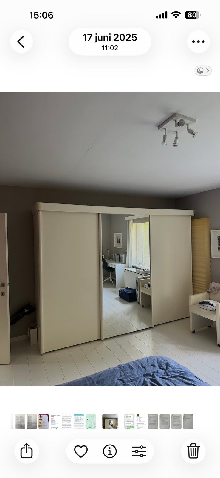 Grote kleerkast, Enlèvement, Utilisé