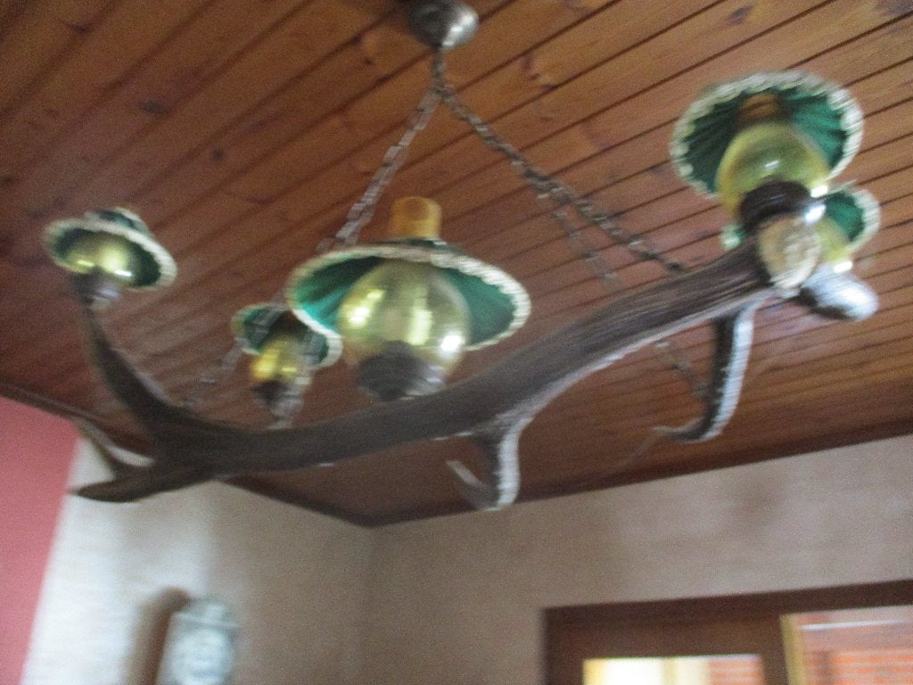 lustre, Neuf, Enlèvement, E14 (petit), Bois