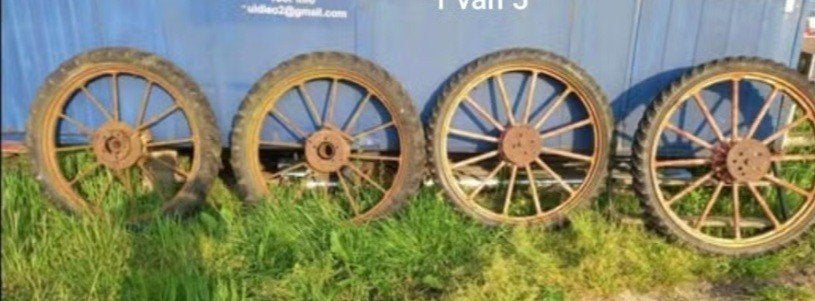 4 roues de tracteur 4,0 /5,0x36 pouces AM FARMER CONTINENTAL, Articles professionnels, Enlèvement