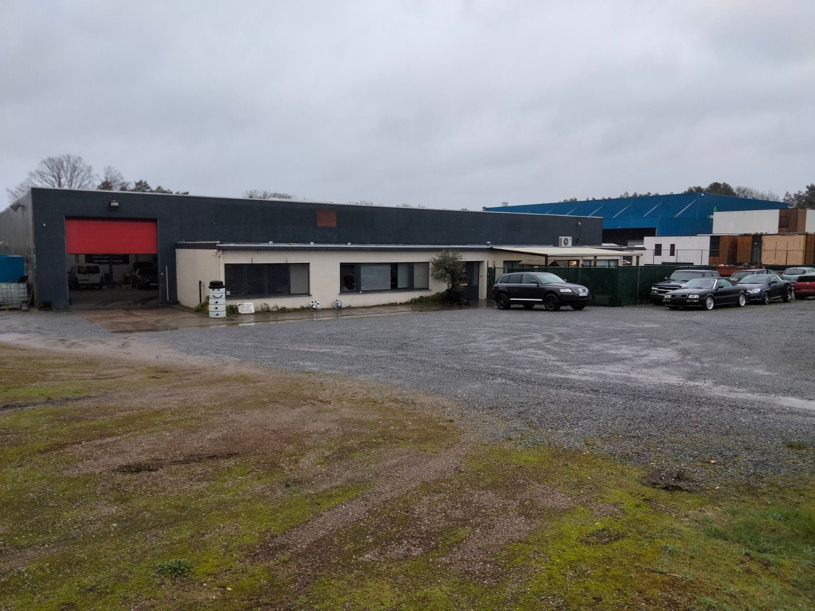 Industriële loods met woning in houthalen-helchteren, 800 m², Location, Espace commercial