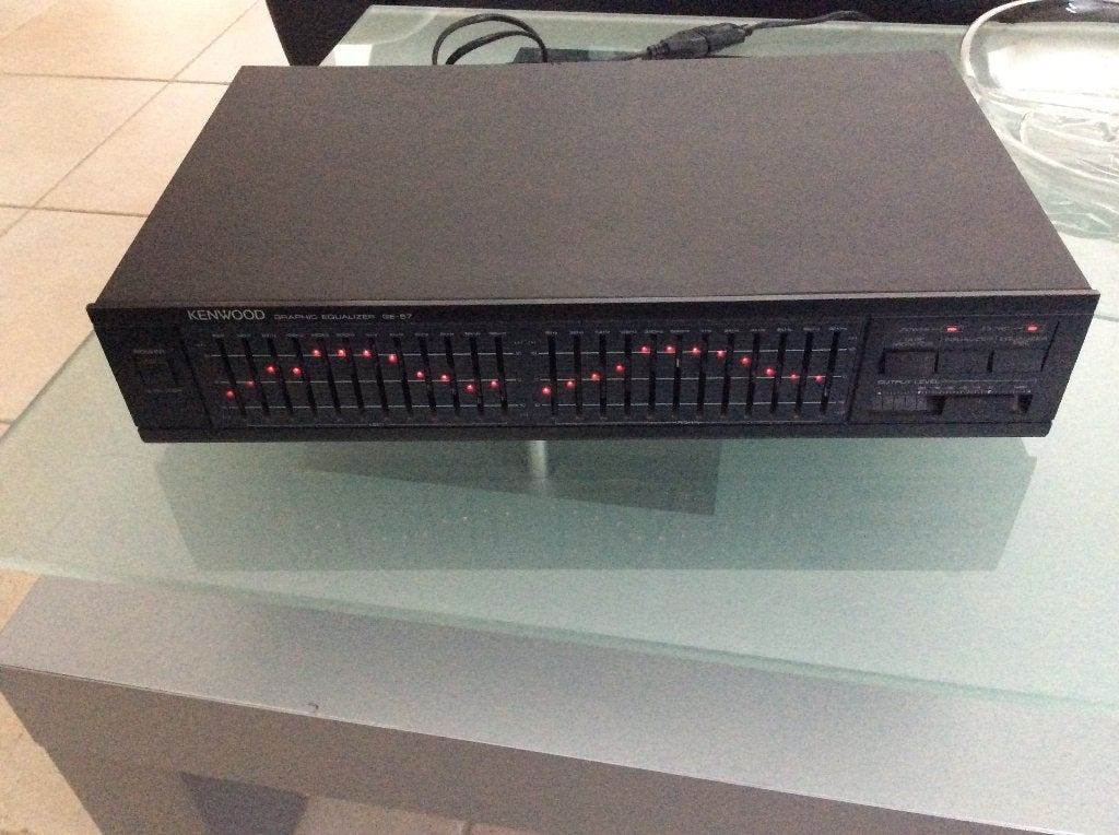 Equalizer Kenwood-GE-57 Stereo graphic equalizer, Ophalen of Verzenden, Equalizer