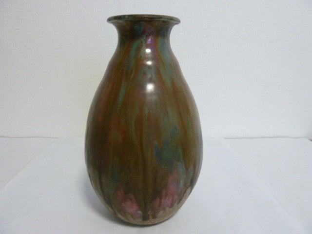 Keramiek/aardewerk Vaas Leon Lempereur (Bouffioulx) 26cm, Antiek en Kunst, Antiek | Vazen, Ophalen of Verzenden