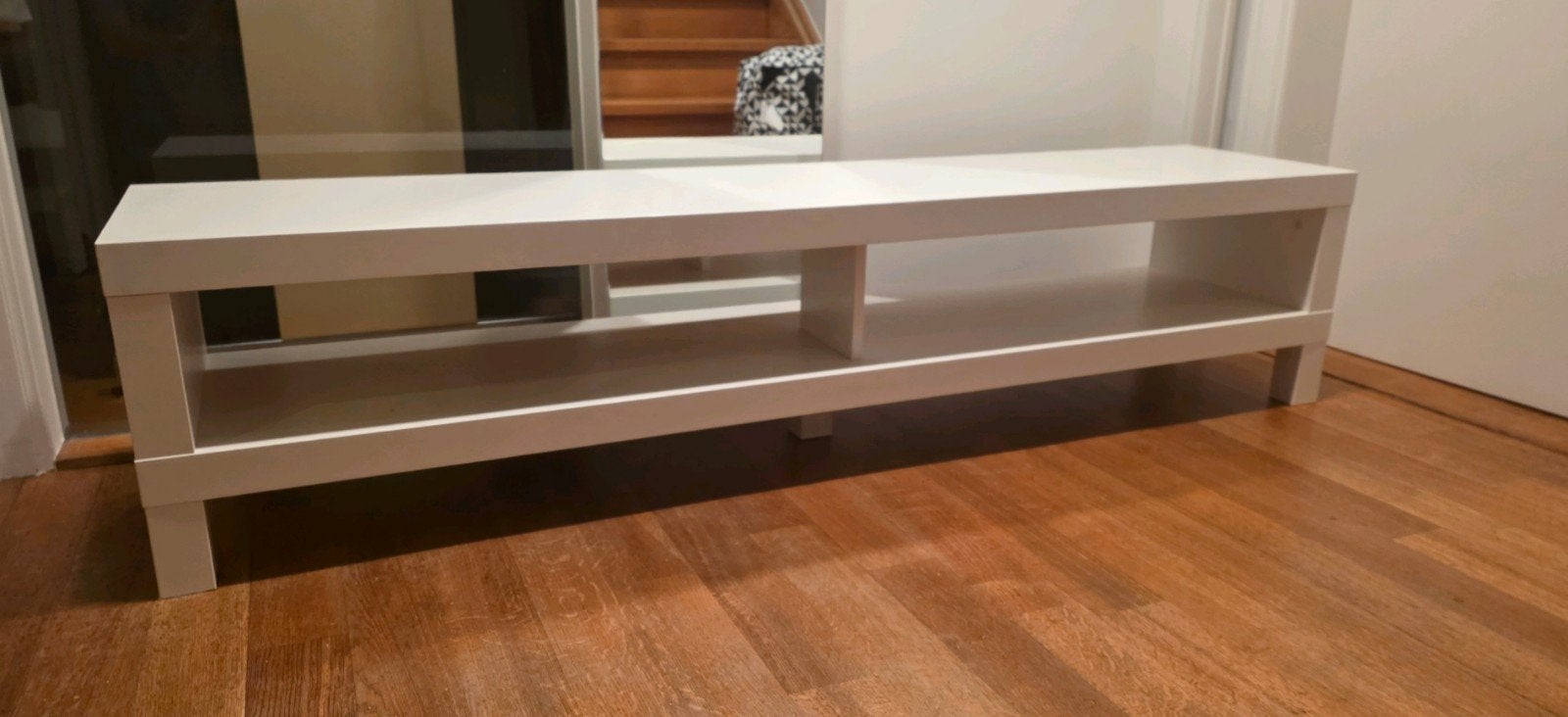 IKEA TV meubel Lack serie 160x35x36, Ophalen, Zo goed als nieuw, Wit, Modern