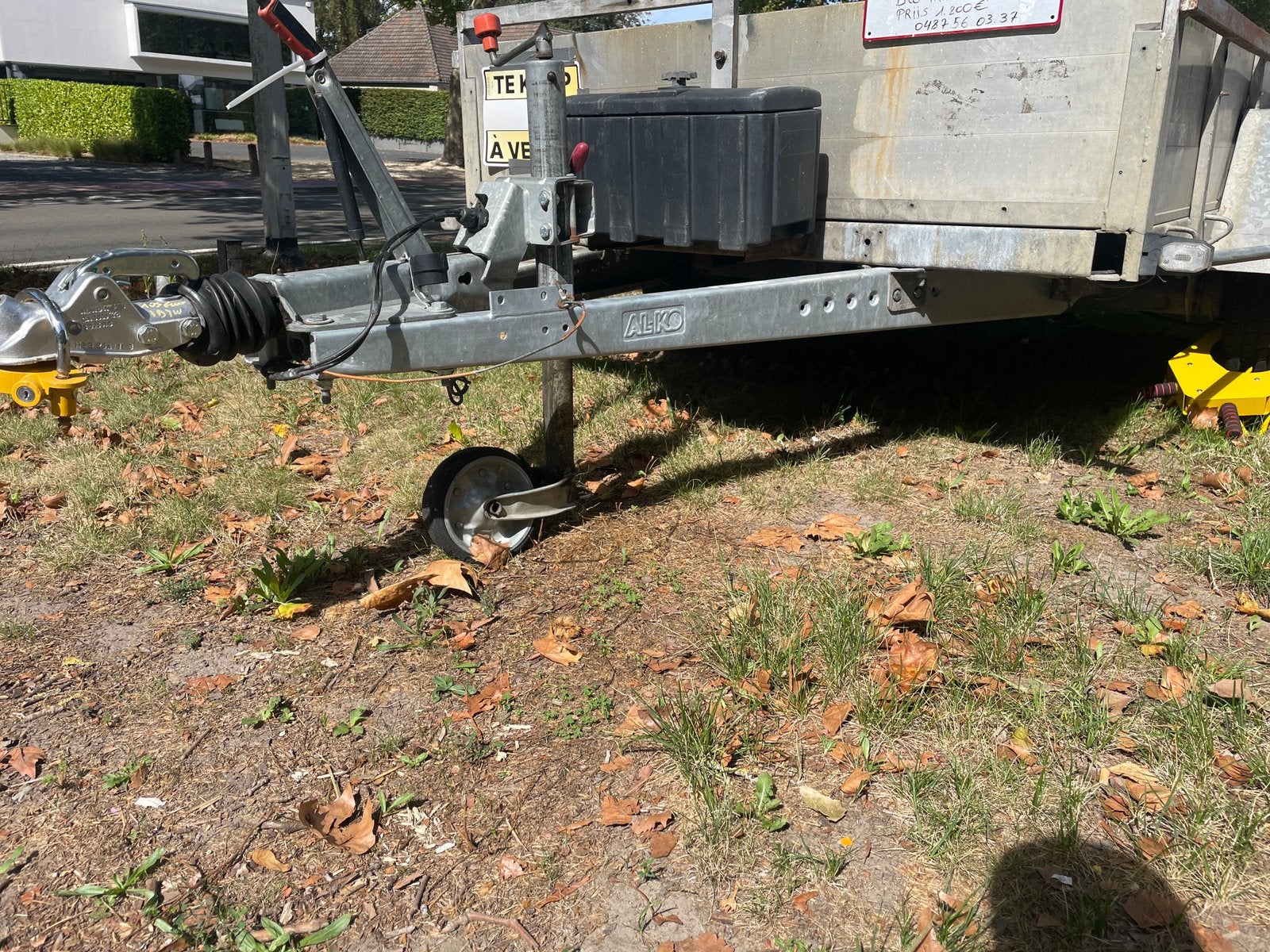 Bw trailer 2t, Auto diversen, Aanhangers en Bagagewagens, Ophalen, Zo goed als nieuw