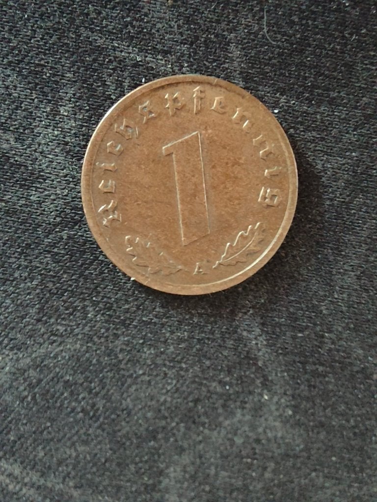 1 reichspfennig, Timbres & Monnaies, Pièces & Médailles, Enlèvement ou Envoi