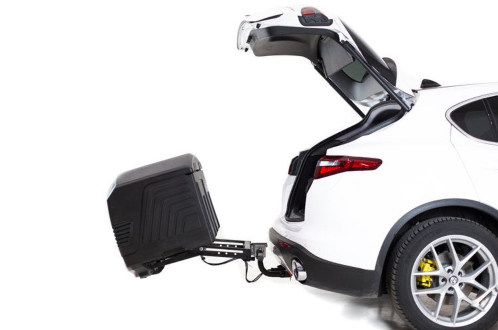 Trekhaakkoffer V3 zwarte bagagebox voor verhuur, Auto diversen, Dakkoffers, Ophalen of Verzenden, Zo goed als nieuw