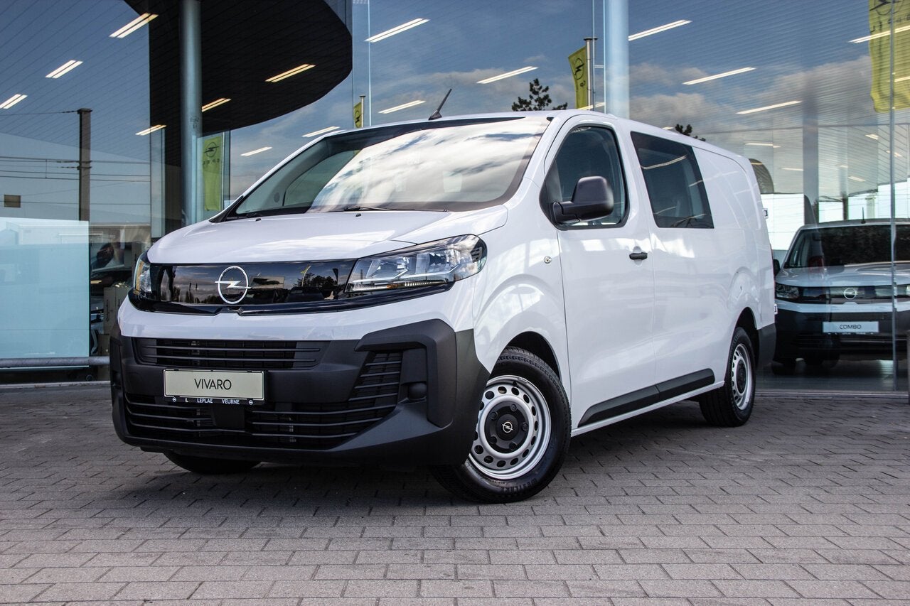 Opel Vivaro DUB CAB 6PL 2.0 150PK |STOCK|DIRECT LEVERBAAR|, 0 kg, Achat, Assistance au freinage d'urgence, Euro 6