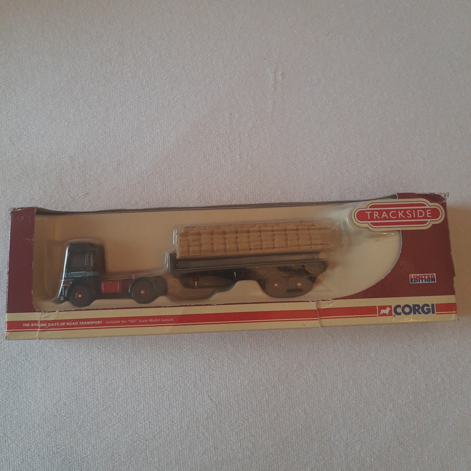 CORGI TRACKSIDE 1:76 = HO/OO* TRAILER DE LA PLATEFORME ERF L, Hobby & Loisirs créatifs, Voitures miniatures | 1:87, Enlèvement