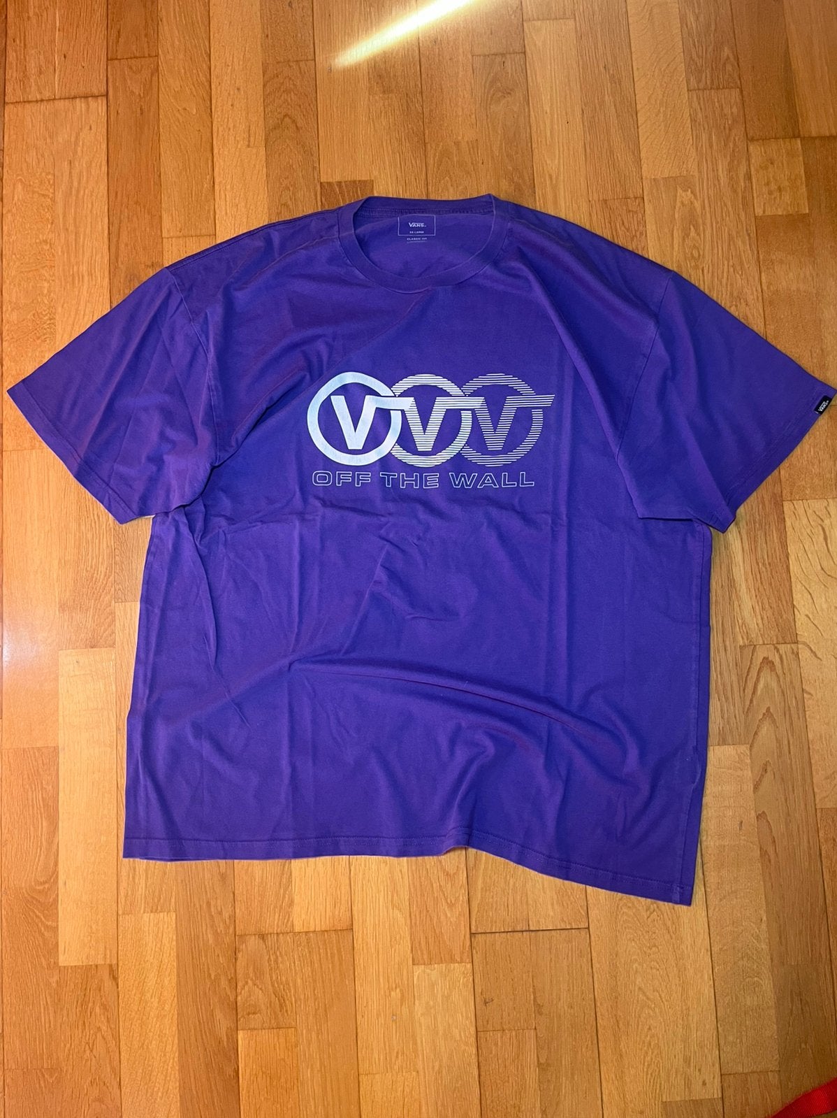 Chemise Vans off the wall (skate) mauve taille XXL, Enlèvement ou Envoi, Comme neuf, Autres tailles, Violet