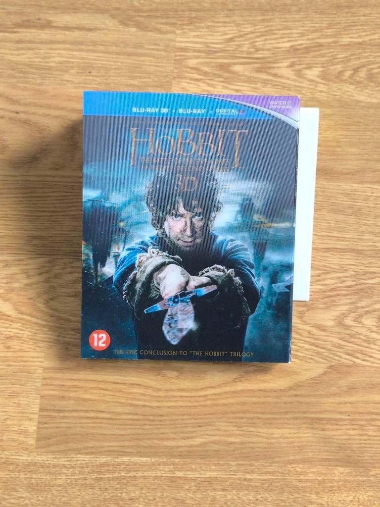 The hobbit blu ray 3D+ blu ray+ bonus discs blu ray., Ophalen of Verzenden