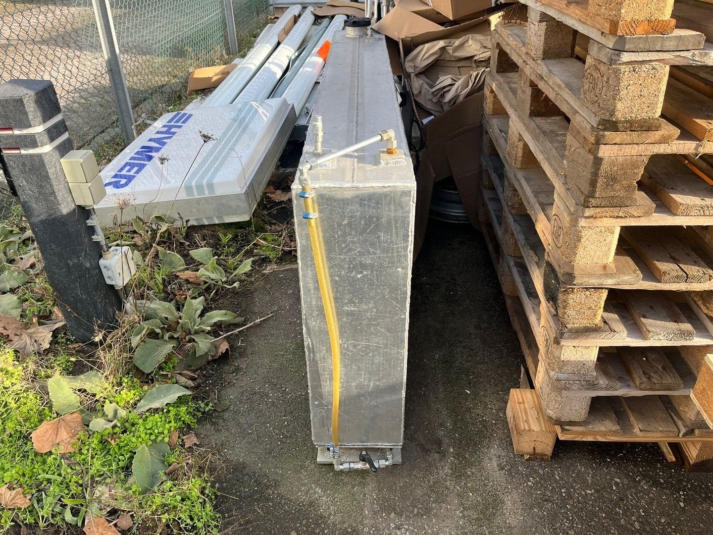 Dieseltank, Aluminium diesel tank, 400-500 Liter, Ophalen, Gebruikt, -, -